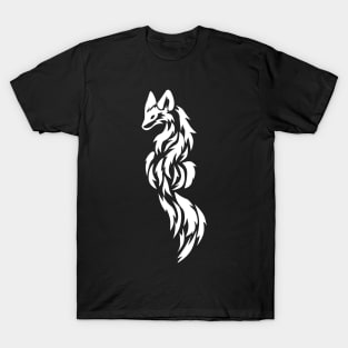 Fox Tribal Tattoo T-Shirt